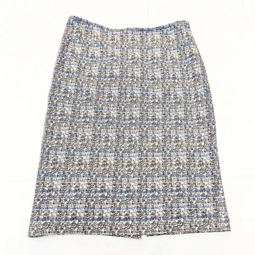 Basler Patterned Straight Pencil Skirt Black Multicolor Size 36